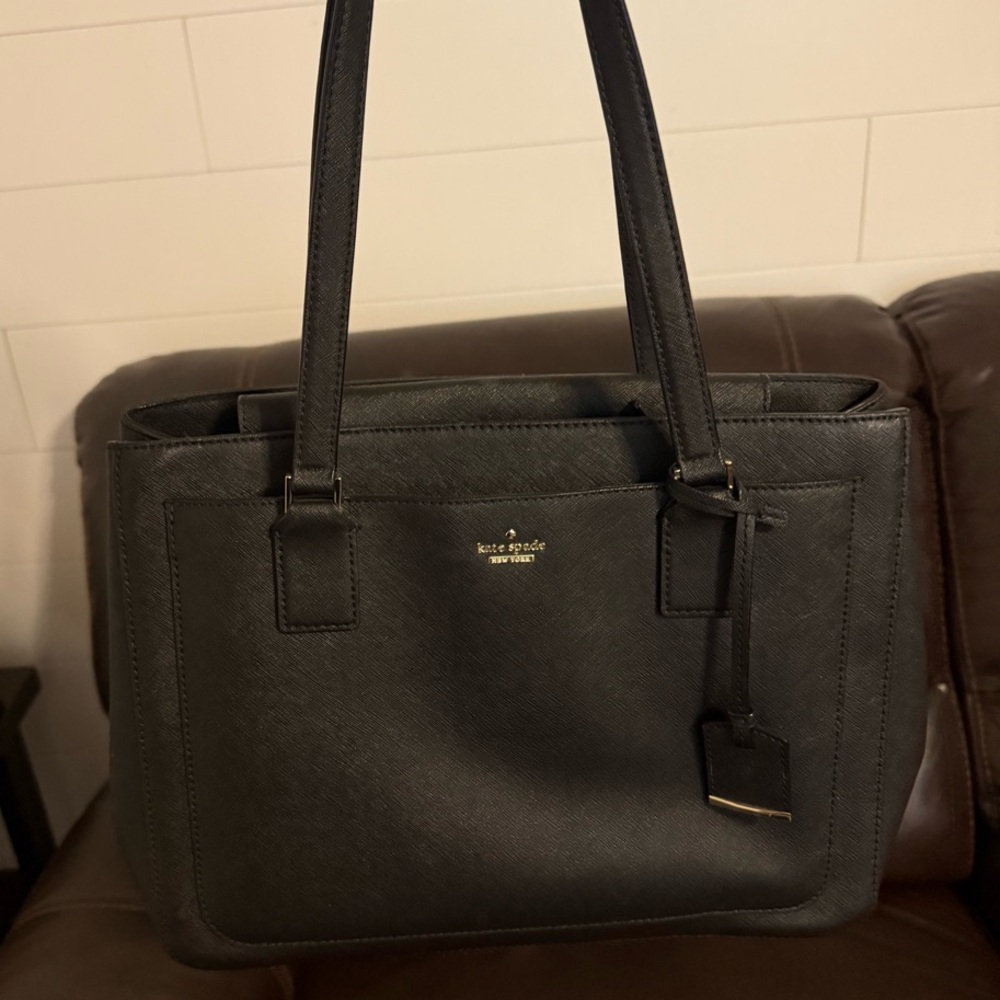 Kate Spade Black Tote Bag